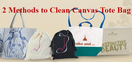 2 métodos para limpiar una bolsa de lona