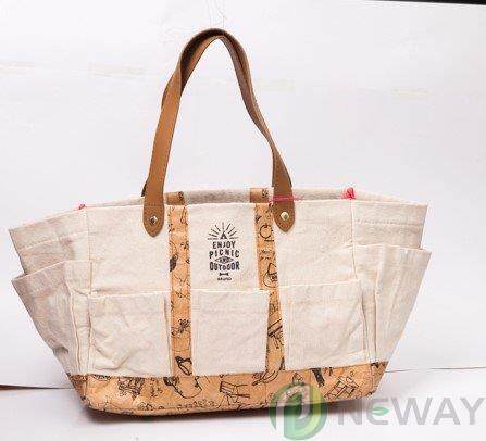 Custom Canvas Shopper Bag