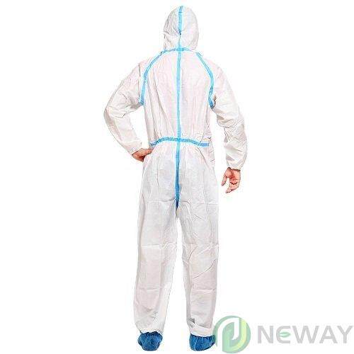 Ropa protectora desechable Overol Ppe Aislamiento NW CO006 b1560
