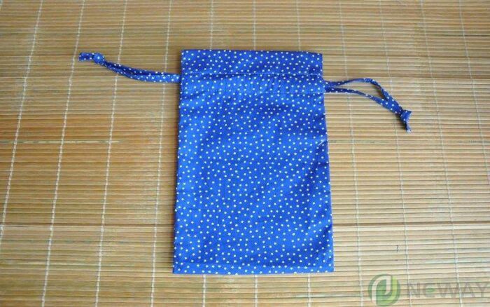 Organza and satin pouch NW PP016 e1956