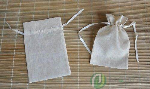 Organza and satin pouch NW PP017 b1942