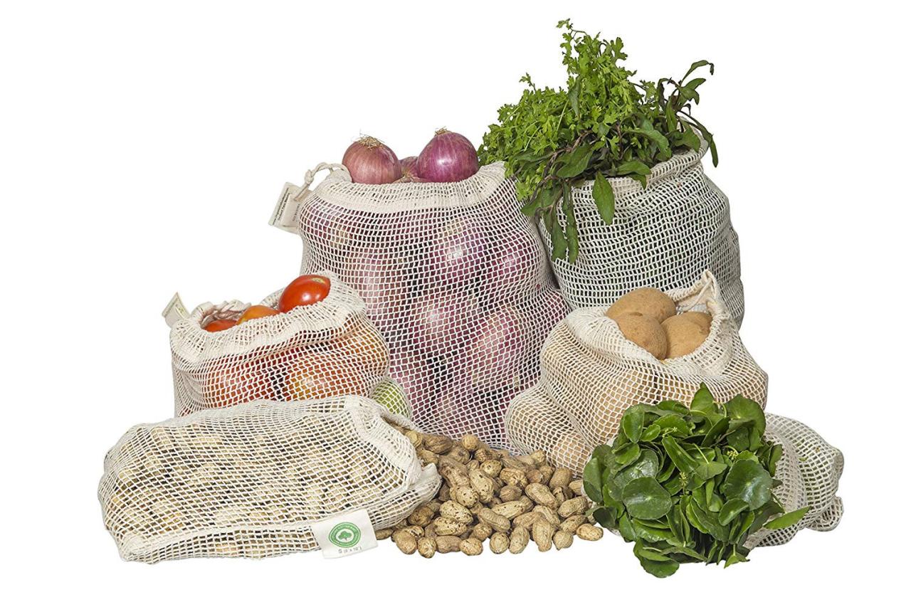 Go Green with Cotton Produce Bags Wholesale for Sustainable Shopping