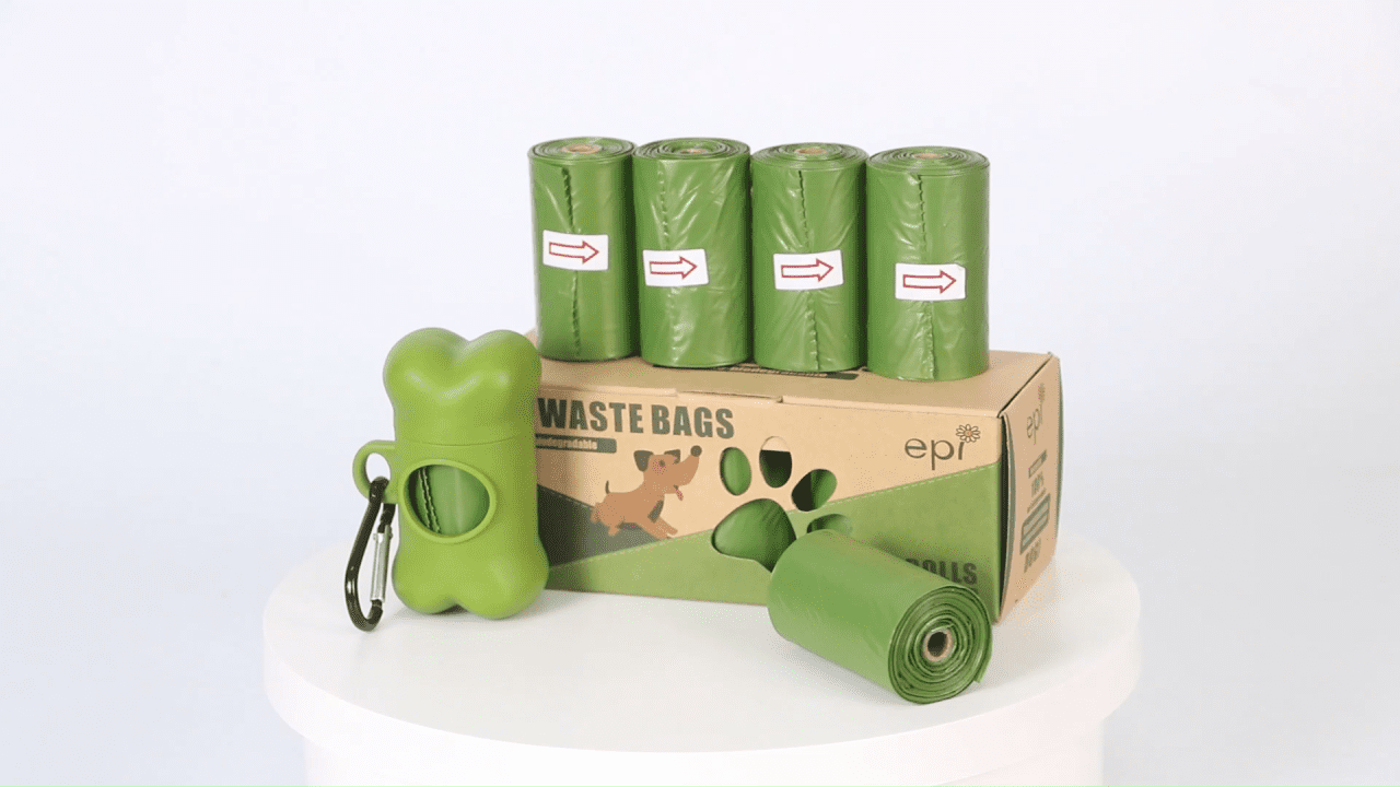 Venta al por mayor de bolsas biodegradables ecológicas para desechos de perros: reduzca su huella de carbono